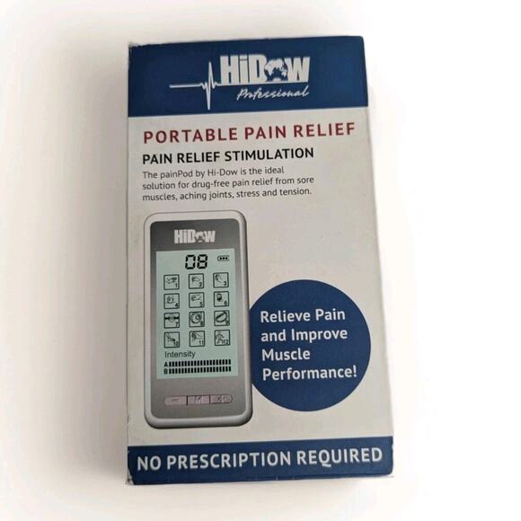 Hi-dow Pro Pain Relief Portable Muscle Stimulation Pulse Voltage PainPod Sports - Picture 2 of 6